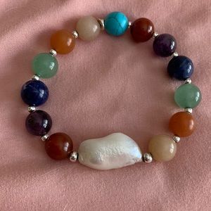Baroque Pearl Healing Bracelet